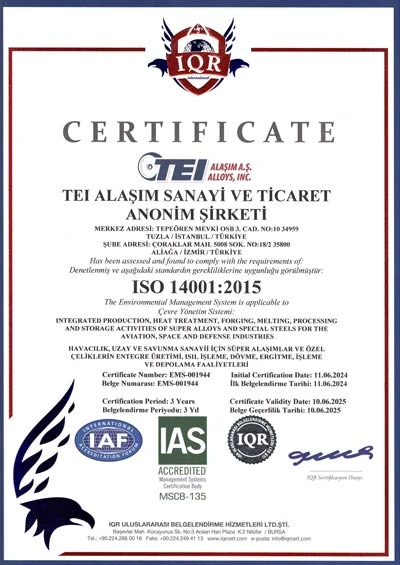 TEI ALAŞIM 14001